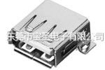 USB A母座 180° 貼片